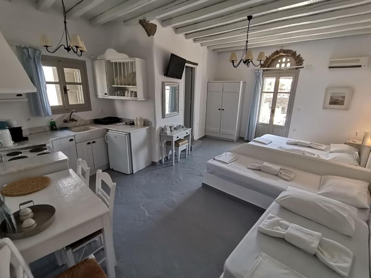 Elia Apartments Agios Romanos Buitenkant foto